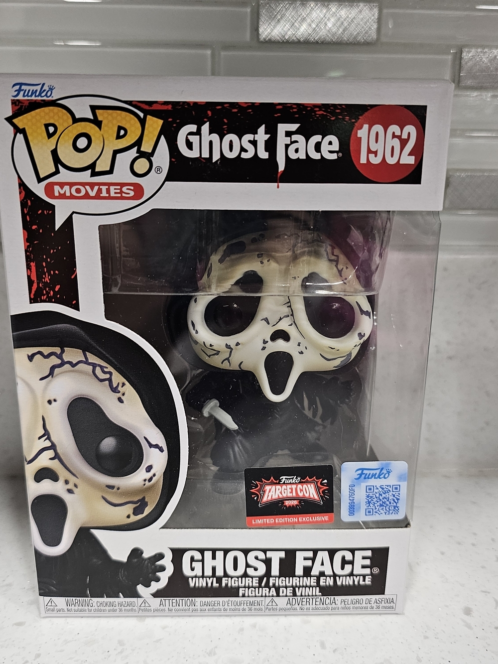 New Funko POP! Ghost Face #1962 Distressed Mask Target Con 2026 Exclusive